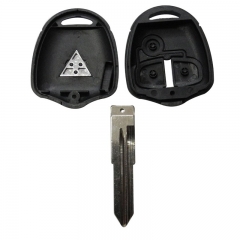 AS011009 Remote Key Shell 3 Button (Left) For Mitsubishi