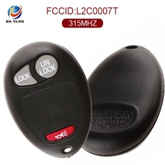 AK019002 Remote fob 3 button 315Mhz L2C0007T for GM GMC Canyon 2005 2006 2007 remote control key