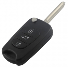 AS020021 For Hyundai 3 buttons Flip Remote Key Shell