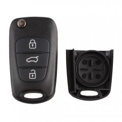 AS020012 for Hyundai I30 IX35 3 buttons folding remote key shell