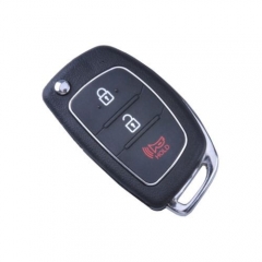 AS020035 Remote Key Shell Case for 2013 2014 Hyundai Santa Fe (Ix45) 2+1 3 Buttons