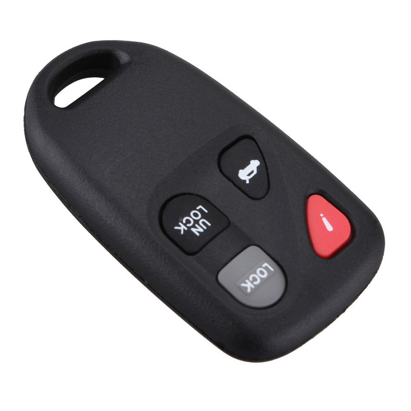 AS026007  4 Button Entry Remote Key Case Shell For Mazda 3 6 Miata RX-8