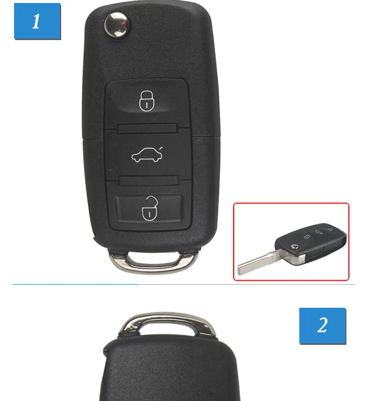 AK001006 VW Remote Key 3 Button 1 JO 959 753 DJ 315Mhz for America Canada Mexico China