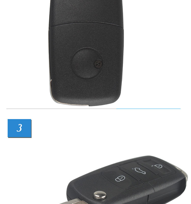 AK001006 VW Remote Key 3 Button 1 JO 959 753 DJ 315Mhz for America Canada Mexico China