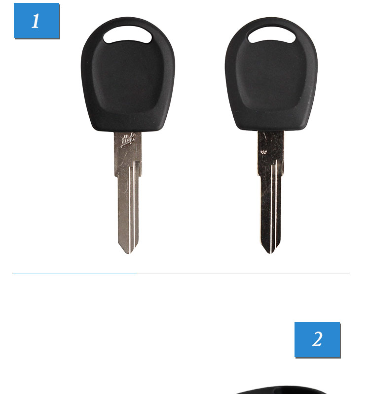 AK001045 VW Jetta Transponder Key ID42(Left)