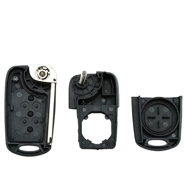 AS051018 3 Buttons For Kia K2 K5 Flip Remote Key Case Blank Cover