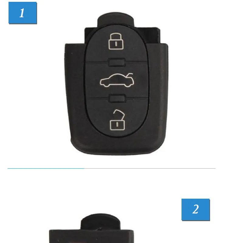 AK001061 VW Audi Remote Control 433.92MHZ 4D0 837 231 K