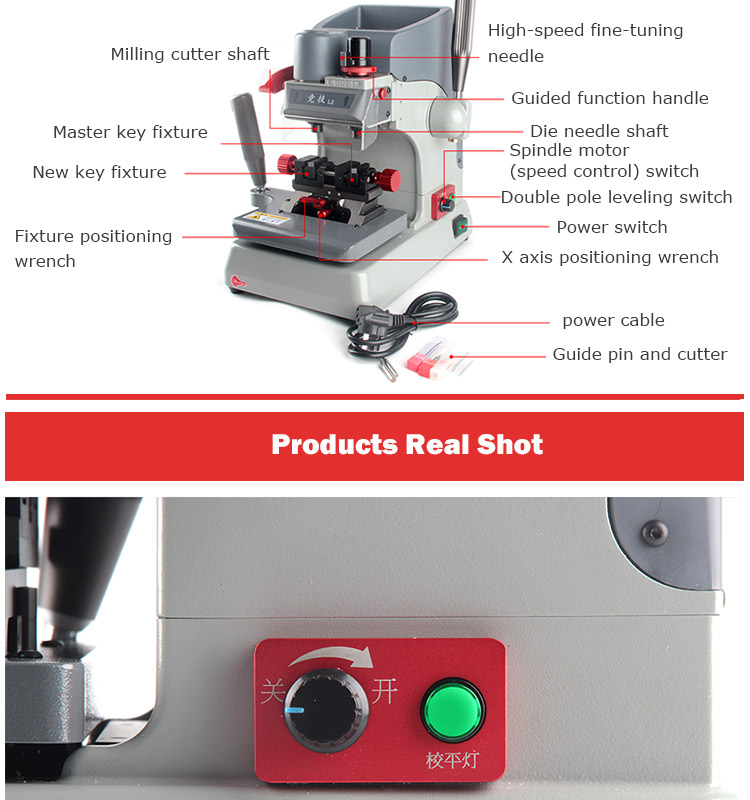 LS04017 Competitive L2 Milling key Cutting machine