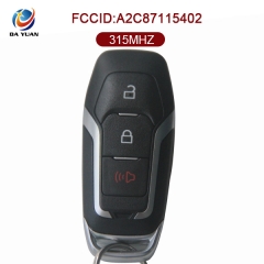 AK018063 for Ford Remote Key 2+1 Button 315MHz  M3N-A2C31243800 A2C87115402