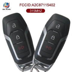 AK018063 for Ford Remote Key 2+1 Button 315MHz  M3N-A2C31243800 A2C87115402