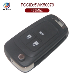 AK022002 for Holden Flip Remote Control Key 3 Button 433MHz PCF7937E 5WK50079