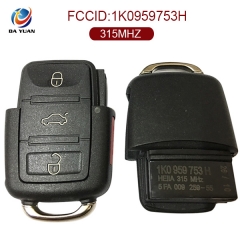 AK001073 for VW Remote Key 3+1 Button 315MHz 1K0 959 753 H