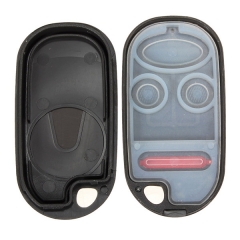 AS003040  4 Button Auto Car Remote Key Shell Cover For Honda for Accord 1998-2002 Black Case