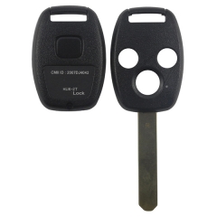 AS003026 3 Buttons Remote Key Shell for Honda Accord CRV Civic