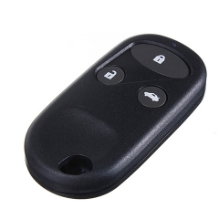 AS003041 3 Buttons Black Remote Key Fob Case Shell Cover For Honda Civic CRV Accord Jazz
