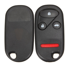 AS003040  4 Button Auto Car Remote Key Shell Cover For Honda for Accord 1998-2002 Black Case