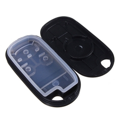 AS003041 3 Buttons Black Remote Key Fob Case Shell Cover For Honda Civic CRV Accord Jazz