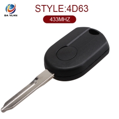 AK018026 for Ford 3 Button Complete Remote(Laser Blade) 433MHz 4D63