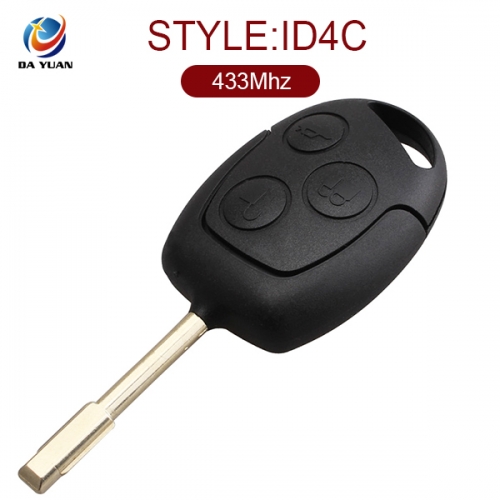 AK018010 for Ford Mondeo Remote Key 433MHz ID4C glass FO21