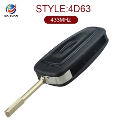 AK018035 for Ford Focus Mondeo Fiesta Folding Remote Key Fob 3 Button 433MHz 4D63