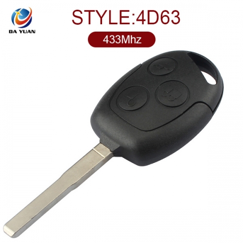 AK018011 for Ford Focus Remote Key 433MHz 4D63 HU101