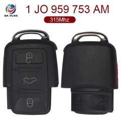 AK001015 for VW Remote Key 3+1 Button 315MHz 1J0 959 753 AM for America Canada Mexico China