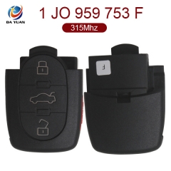 AK001002 for VW Remote Key 3+1 Button 315MHz 1J0 959 753 F for America Canada Mexico China