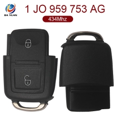 AK001011 for VW Remote Key 2 Button 434MHz 1J0 959 753 AG for Europe South America