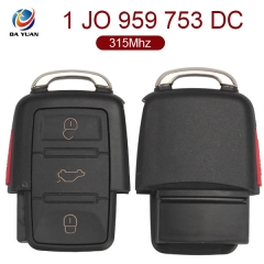 AK001016 for VW Remote Key 3+1 Button  315MHz 1J0 959 753 DC for America Canada Mexico China