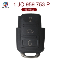 AK001008 for VW Remote Key 3 Button 433MHz 1J0 959 753 P for Europe South America
