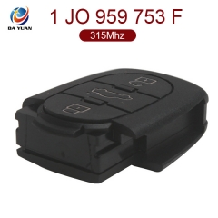 AK001002 for VW Remote Key 3+1 Button 315MHz 1J0 959 753 F for America Canada Mexico China