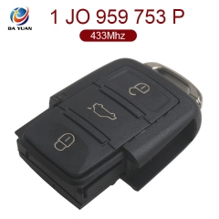 AK001008 for VW Remote Key 3 Button 433MHz 1J0 959 753 P for Europe South America