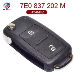 AK001059 for VW Remote Key 2 Button 434MHz 7E0 837 202 M