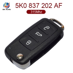 AK001026  for VW 3 Button Flip Key  315MHz 5K0 837 202 AF