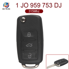 AK001006 for VW Remote Key 3 Button 315MHz 1J0 959 753 DJ for America Canada Mexico China