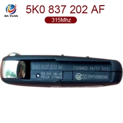 AK001026  for VW 3 Button Flip Key  315MHz 5K0 837 202 AF