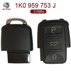 AK001072 for VW Remote Key 3 Button  315MHz 1K0 959 753 J