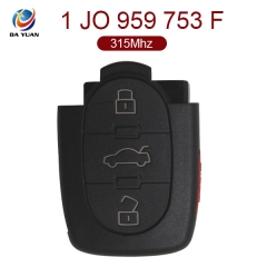 AK001002 for VW Remote Key 3+1 Button 315MHz 1J0 959 753 F for America Canada Mexico China