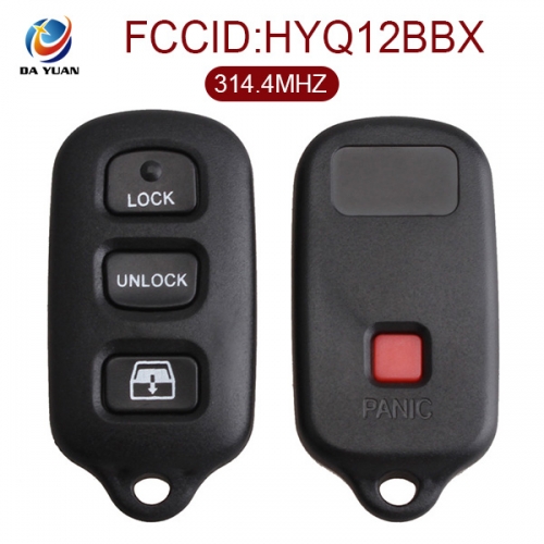 AK007015 for Toyota 3+1 Button Remote control(USA) 314.4MHZ HYQ12BBX