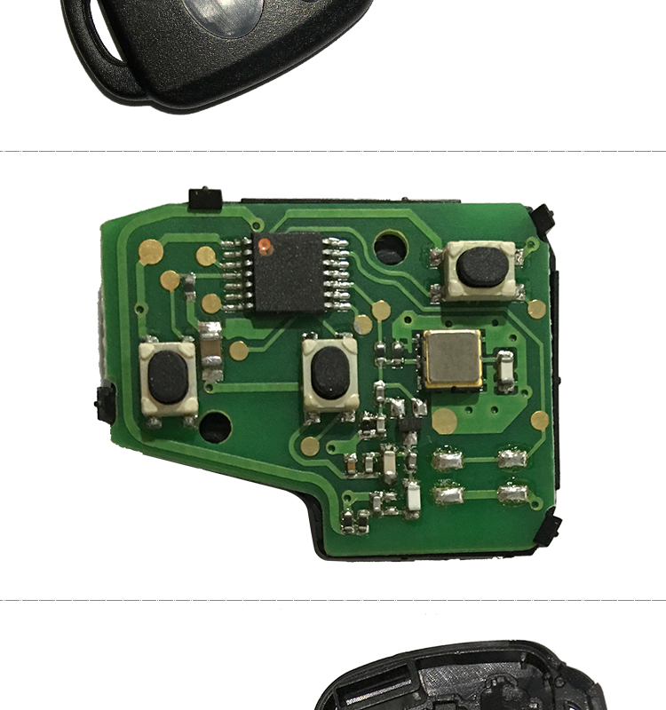 AK007102 Toyota Remote Key 2+1 Button 314Mhz FCCID HYQ12BDM G Chip