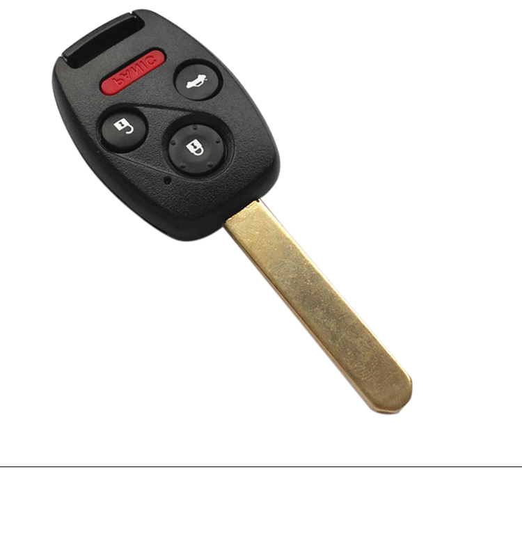 AK003031 2003-2007 Honda Remote Key 3+1 Button and Chip Separate ID46 433 MHZ Fit ACCORD FIT CIVIC