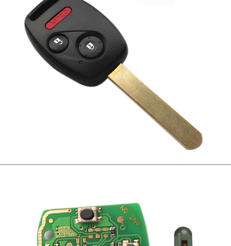 AK003024 2003-2007 Honda Remote Key 2+1 Button and Chip Separate ID13 313.8MHZ Fit ACCORD FIT CIVIC 