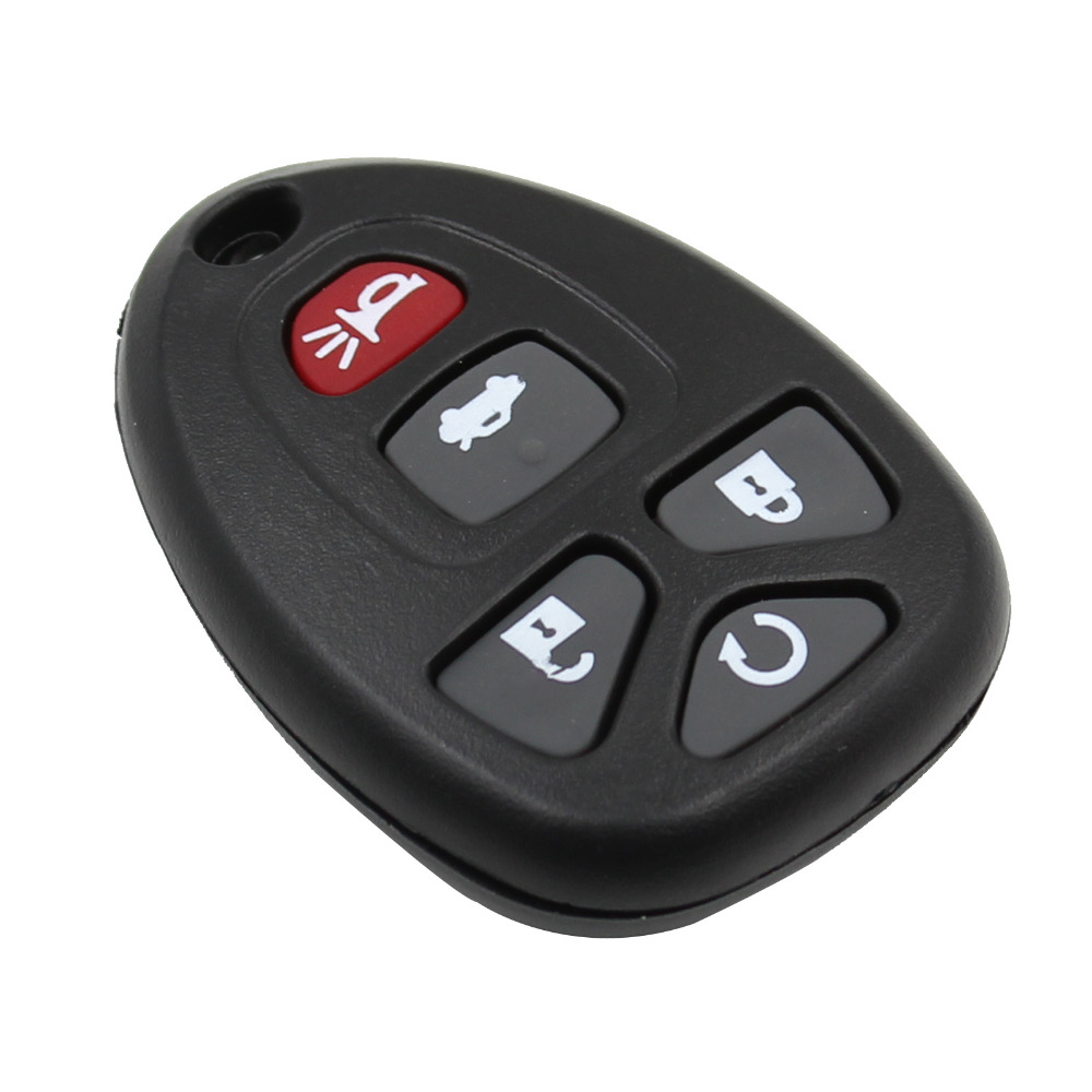 AS019007 5 Buttons Car Replacement Case Keyless Entry Remote Start