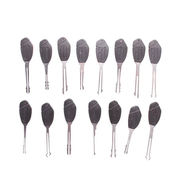 LS06001 KLOM Auto Lock 16 Set Scissors Deft Hand