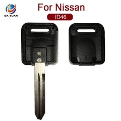 AK027009  for Nissan Transponder Key USA (Silver Logo) ID46  4D60 Chip Inside