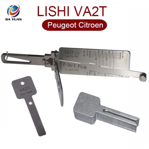 LS01072   LISHI Peugeot Citroen VA2T 2-in-1 Auto Pick and Decoder