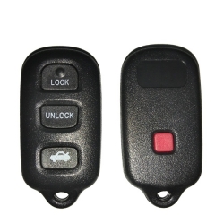 AS007046 Keyless Entry Remote Key shell Fob 3+1B for Toyota Camry