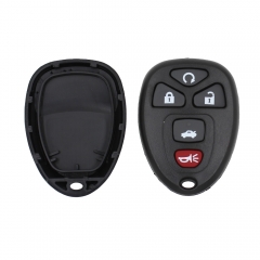 AS019007 5 Buttons Car Replacement Case Keyless Entry Remote Start Control Key Fob Cover
