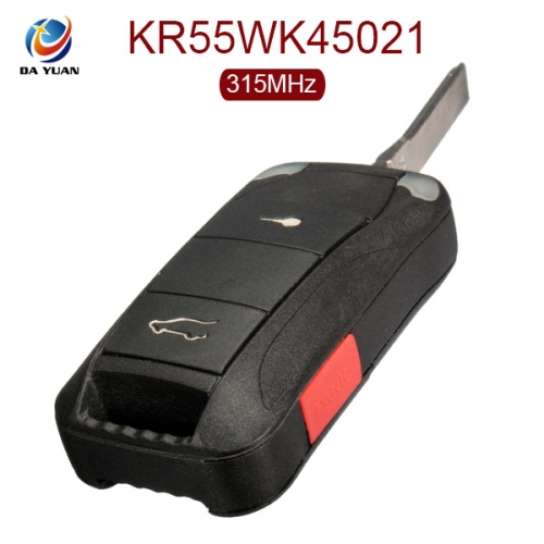 AK005013 for Porsche Cayenne Remote Key 2+1 Button 315MHz PCF7946 KR55WK45021