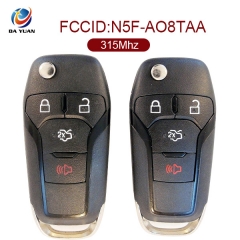 AK018067  for Ford Fusion Flip  Key Keyless Remote Transimtter  315MHz  N5F-A08TAA 164-R7986